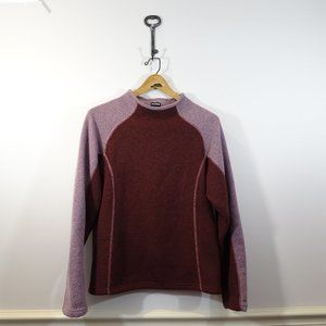 KUHL Alpaca Fleece Pullover Mock Neck Sweater